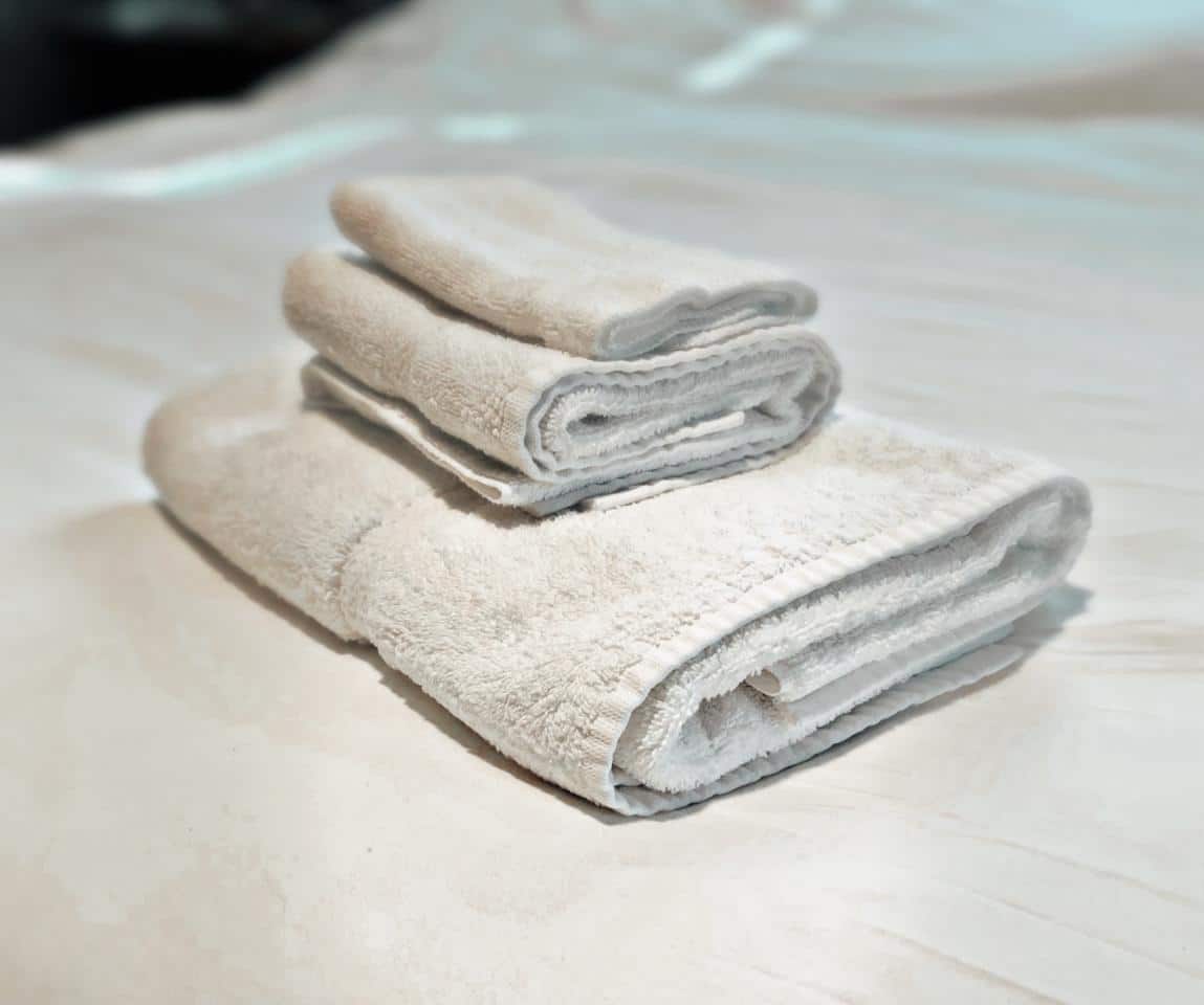 Bath Towel Set Washed Life Before Laundry